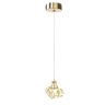 2 Pendente Cristal K9 Lavabo Metal Dourado G9 Bet13 - 7