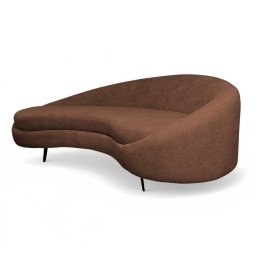 Sofá 3 Lugares 2,30m Living Orgânico Medelim - Élpis Móveis - Boucle Terracota - 4