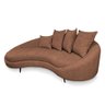 Sofá 3 Lugares 2,30m Living Orgânico Medelim - Élpis Móveis - Boucle Terracota - 3
