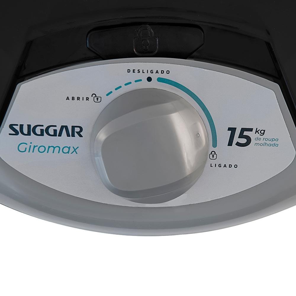 Centrifuga de Roupas Giromax 15kg Ct1501pr Suggar 127v - 9