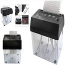 Ver imagem 1 de FRAGMENTADORA TRITURADOR PICADOR DE PAPEL FOLHAS PARA MESA ESCRITORIO USB PILHA BIVOLT