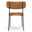 Ver imagem 7 de Cadeira de Jantar Estofada Kit 4 Milli A14 Sintético Caramelo - Mpozenato