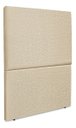 Ver imagem 4 de Cabeceira Cama Box Organica Solteiro 90cm Luna Linho C/frame Bege