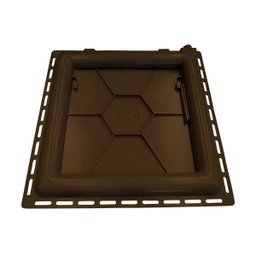 Tampa Casa Máquina Piscina Lisa Articulada Grelha 80x80cm M G.D.A. INDUSTRIA E DISTRIBUIDORA DE FUND - 3