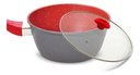 Ver imagem 2 de Panela Polishop Flavourstone Sauce + Tampa Ichef 20cm Verm Vermelho
