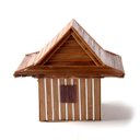 Ver imagem 2 de Miniatura "casa de Madeira" 15 X 17,5 X 16 Cm