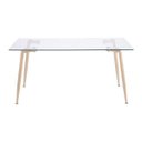 Ver imagem 1 de Mesa Retangular Vidro _ Or-2216