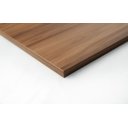 Ver imagem 3 de Mesa em L Start 1,50 X 1,50 40mm - sem Gavetas - Nogal/preto