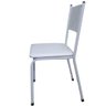 Cadeira Branca para Cozinha Jantar com Assento Branco - 7