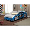 Ver imagem 1 de Cama Carro com Baú Juvenil Azul