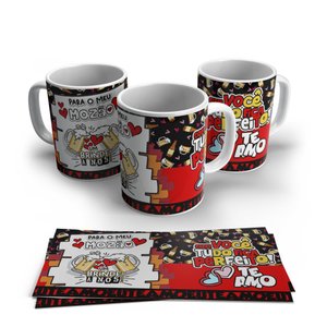 Caneca de Porcelana Dia Dos Namorados Modelo 36