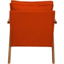 Ver imagem 6 de Kit 2 Poltrona Decorativa para Sala Recepção Consultório Reforçada em Madeira Maciça Shine Suede