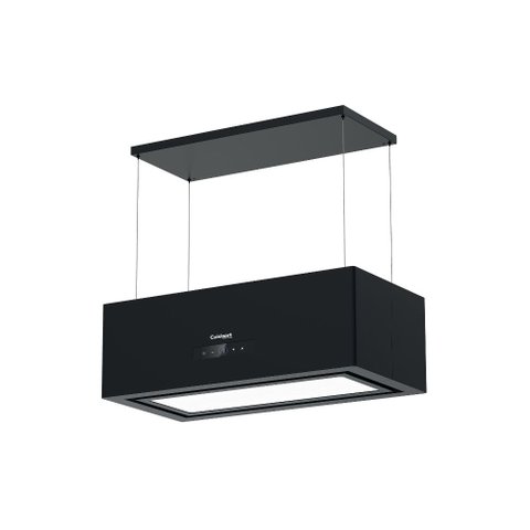 Depurador de Ilha Cuisinart Arkton 90cm Advanced Pendular em Aço Inox Preto 220V 4092540015