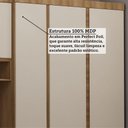 Ver imagem 6 de Guarda Roupa Casal Modulado 6 Portas e 6 Gavetas Veneza Avelã Pf-arenas Pf