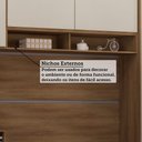 Ver imagem 7 de Guarda Roupa Casal Modulado 6 Portas e 6 Gavetas Veneza Avelã Pf-arenas Pf