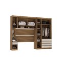 Ver imagem 5 de Guarda Roupa Casal Modulado 6 Portas e 6 Gavetas Veneza Avelã Pf-arenas Pf