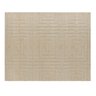 Tapete Felpudo em Relevo Realce Eden Areia 1,50x2,00 - 1