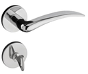 Ver imagem 1 de Fechadura Wc Concept Roseta 417-40CB Cromado Pado Pado s/a