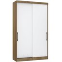 Ver imagem 1 de Guarda Roupa Modulado 134,50cm 2 Portas de Correr Paris Luciane Móveis