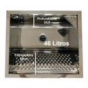 Ver imagem 4 de Tanque De Lavar Roupa De Inox 46l Gabinete 2 portas Montado