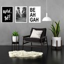 Ver imagem 2 de Kit 3 Quadros Cidade de Belo Horizonte 45x34cm:moldura Branca