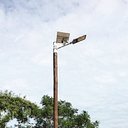 Ver imagem 2 de Suporte Barra Poste Apoio Luminaria Solar Parede Rua Kit 12 Und Jardins Casa Quintal