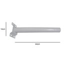 Ver imagem 6 de Suporte Barra Poste Apoio Luminaria Solar Parede Rua Kit 12 Und Jardins Casa Quintal