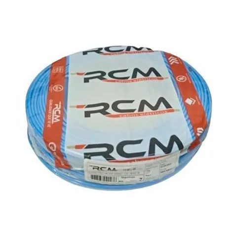 Fio Cabo Flexível 2,5mm Azul Rolo 100m RCM