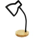 Ver imagem 1 de Luminária Mesa Silhueta Branca 3 Luzes Escrit Quarto Led*