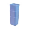 Porta Objetos Dello Kit com 03 Unidades Azul - 2