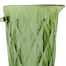 Jarra de Vidro Verde Diamond Água ou Suco 1 Litro - 4
