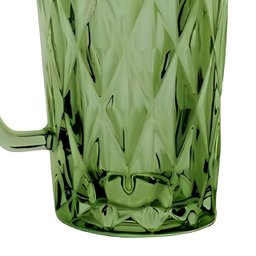 Jarra de Vidro Verde Diamond Água ou Suco 1 Litro - 3