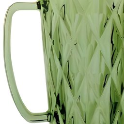 Jarra de Vidro Verde Diamond Água ou Suco 1 Litro - 2