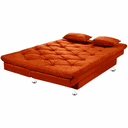 Ver imagem 3 de Sofá Cama 3 Lugares Multiuso Sued Premium