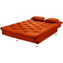 Ver imagem 3 de Sofá Cama 3 Lugares Multiuso Sued Premium