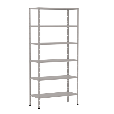 Estante de aço Dupla Flex Amapá cor cinza