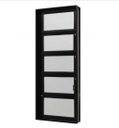 Ver imagem 3 de Vitrô Alumínio Preto Basculante 5V Maxx - 100x100