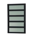 Ver imagem 1 de Vitrô Alumínio Preto Basculante 5V Maxx - 100x100