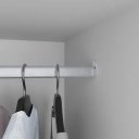 Ver imagem 3 de Roupeiro Salleto Orion Premium 6 Portas C/ Pés (cinamomo /off)