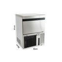 Ver imagem 2 de Máquina de Gelo 85kg Inox 220v Cubo Maciço de 48x48x58mm Sc200l