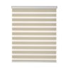 Persiana Rolo Zebra Standard 1,60 X 1,60 Double Vision Bege Mescla - 1