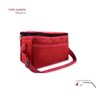 Bolsa Térmica Porta Marmita Lanche Bebida Vermelha - 1