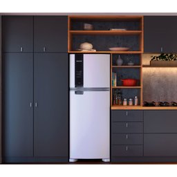 Geladeira Brastemp Frost Free Duplex 462 litros branca com Painel Eletrônico e Turbo control - BRM55 - 10