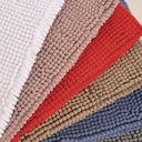 Ver imagem 6 de 4 Tapete de Banheiro Bolinha 58 X 38cm Antiderrapante Khaki