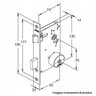 Fechadura De Porta Externa 1601/09 Stam - 2