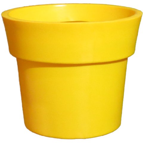 Vaso Planta Extra Grande 100x110 Ibiza Polietileno - AMARELO GIRASSOL 007