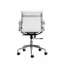 Ver imagem 5 de Kit 2 Cadeiras Escritório Stripes Diretor Pu Branca