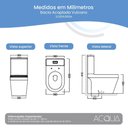 Ver imagem 5 de Vaso Sanitário com Caixa Acoplada Vulcano Premium Acqua