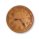 Ver imagem 1 de Relógio Parede Astanna Artesanal Madeira Nobre Alto Padrão