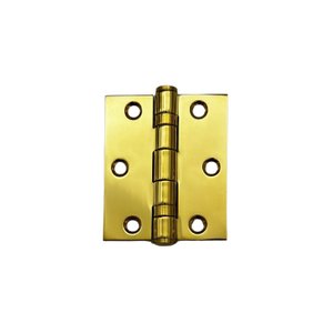 Kt 10 Dobradiça Dourada Inox 304 Reforçada – Pino Blindado e Parafusos Inclusos